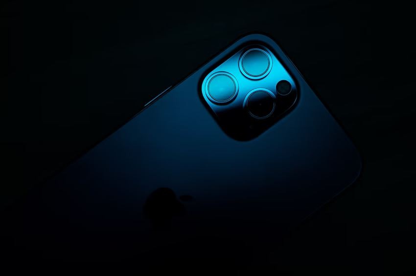 A phone’s rear cameras