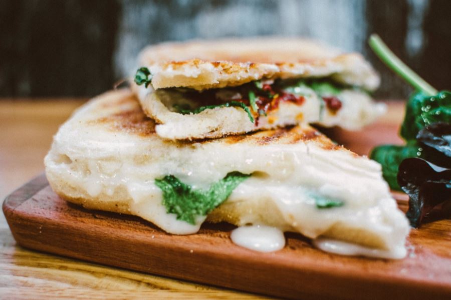 Cheese and Vegetable Sandwich