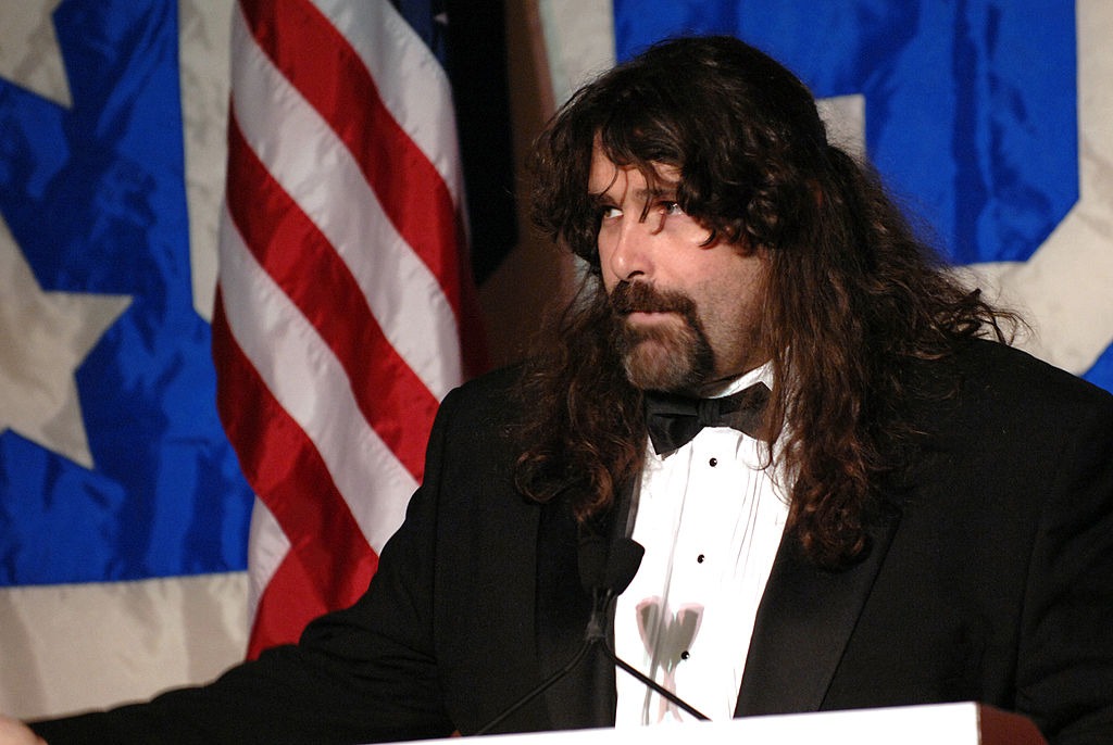Foley speaking at the USO Metro awards in March 2008